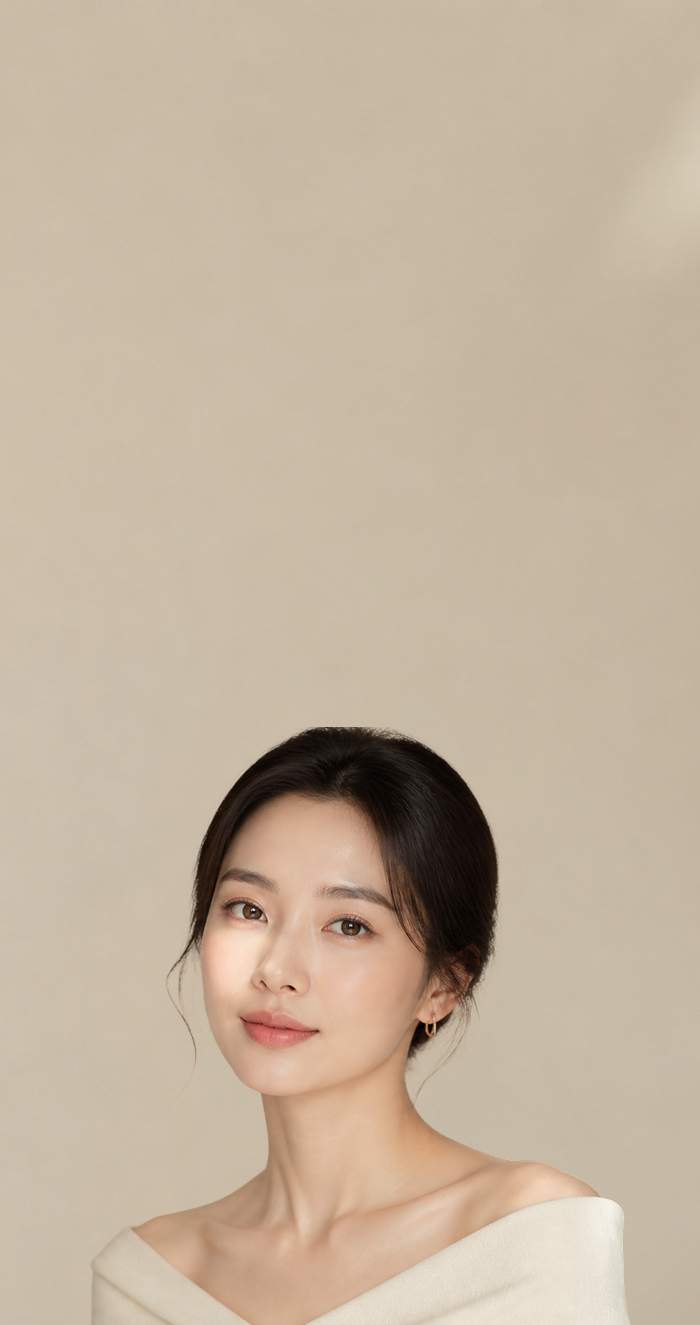 줄기세포 지방이식 안면전체 소개 모델 사진