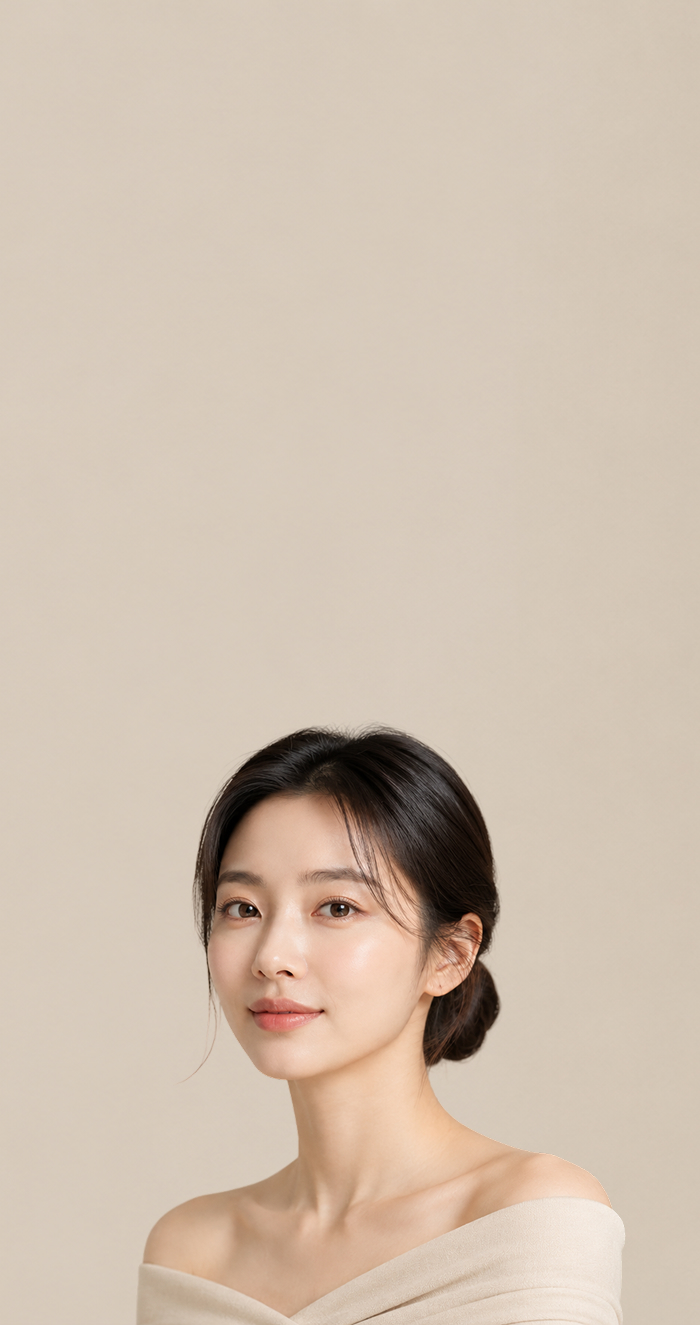 줄기세포 지방이식 얼굴 소개 모델 사진